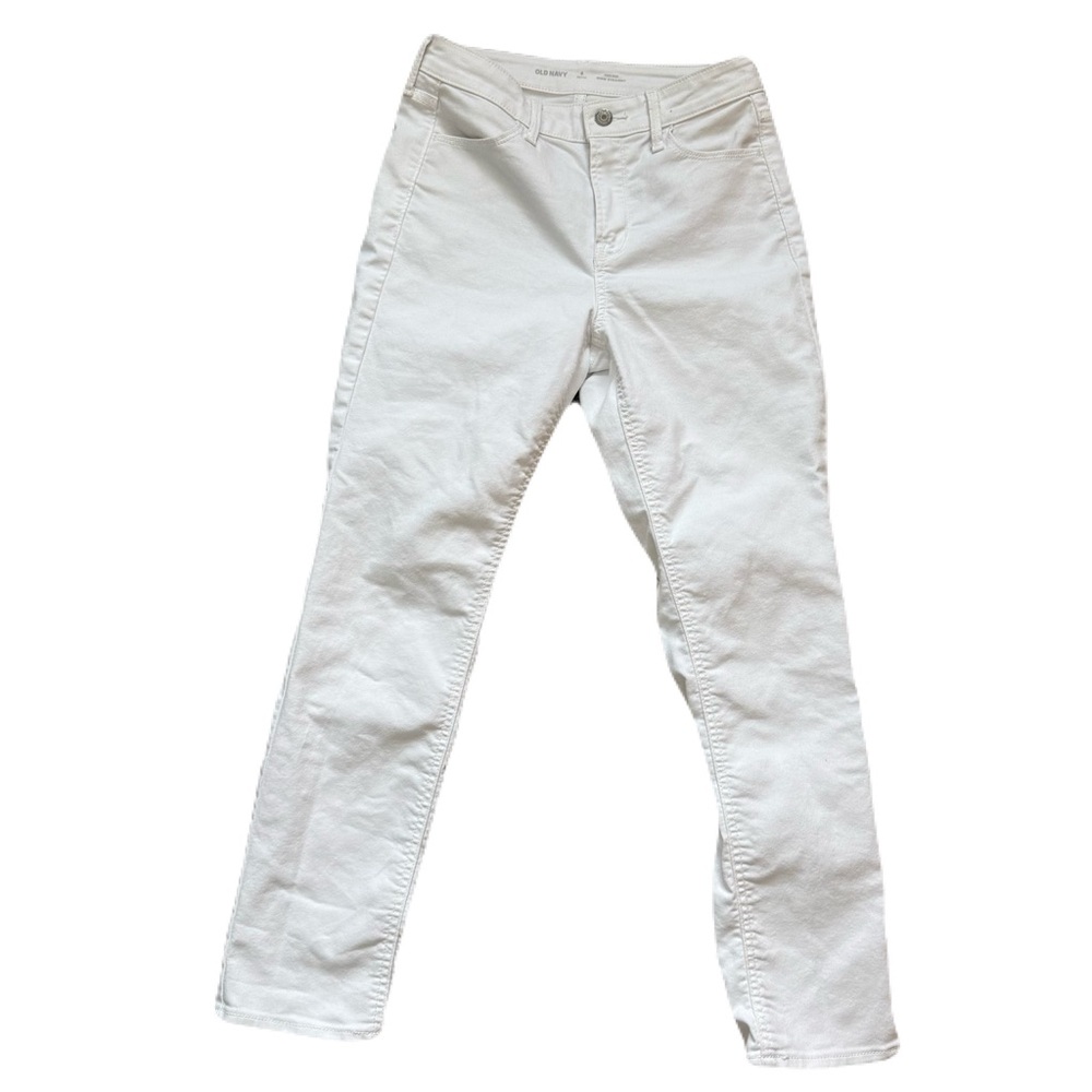 Old‎ Navy Women's Cream Skinny Jeans